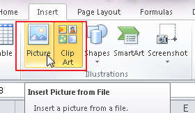 Perbedaan Insert Image dan Clip Art Untuk Menyisipkan Gambar Dalam Excel